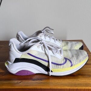 Nike Women's ZoomX SuperRep and Purple Running Shoes